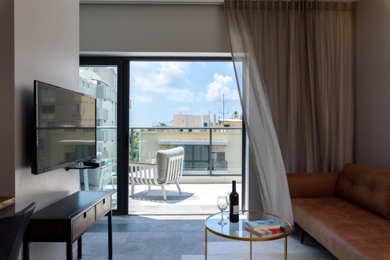 The Roof - By Sea Land Suites Tel Aviv Exteriör bild