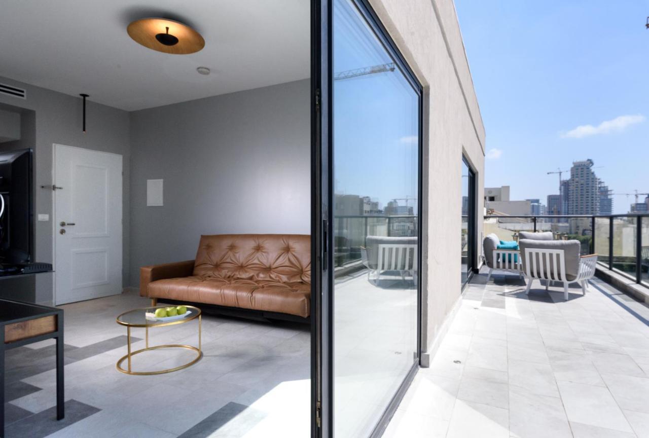 The Roof - By Sea Land Suites Tel Aviv Exteriör bild