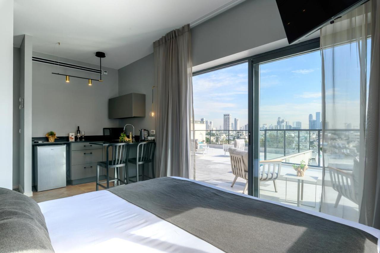The Roof - By Sea Land Suites Tel Aviv Exteriör bild