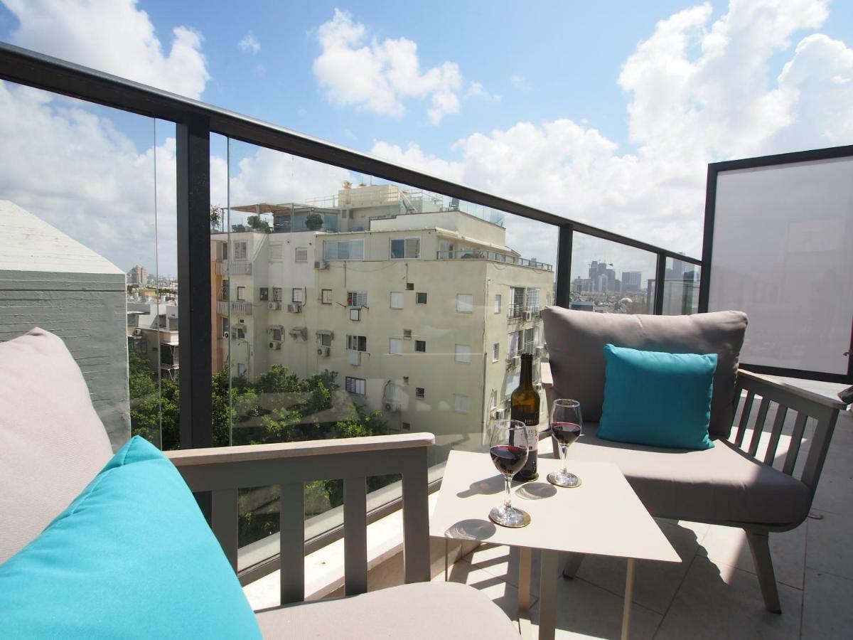 The Roof - By Sea Land Suites Tel Aviv Rum bild